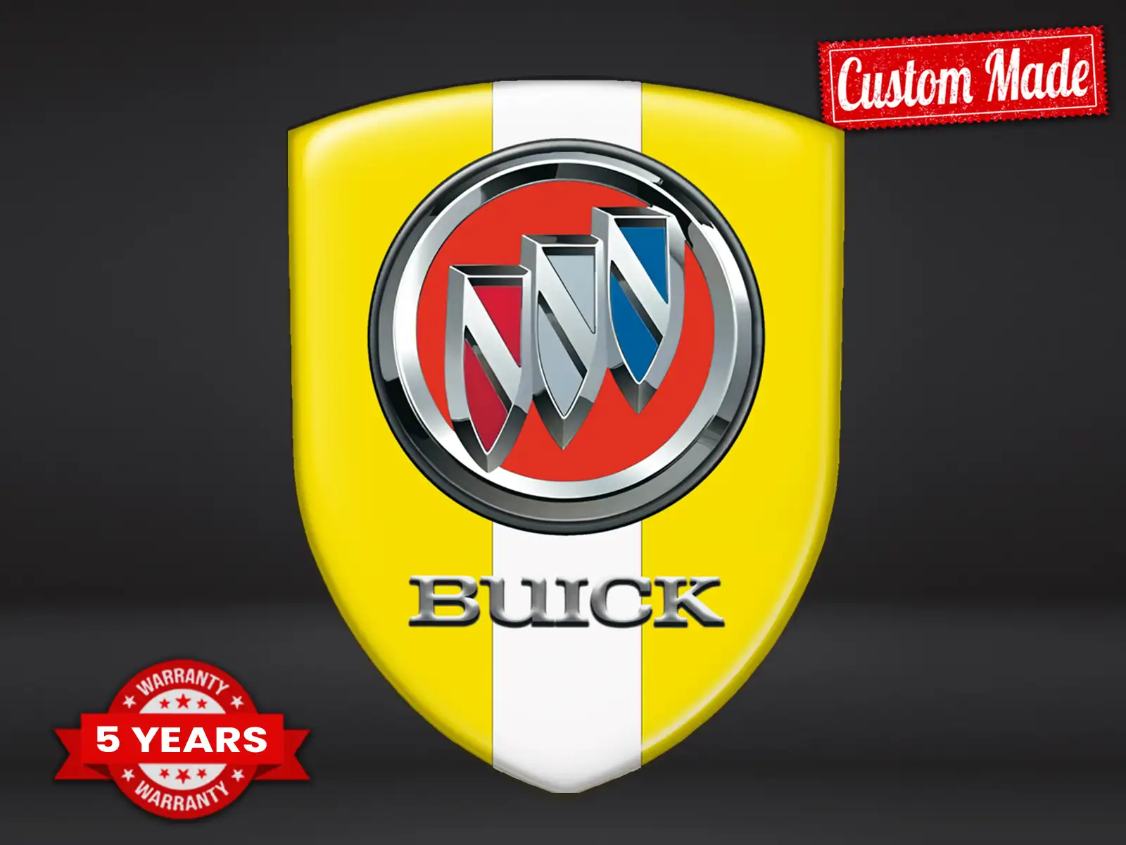 Buick Adesivi Lunotto Auto Resistenti Limitati Stile